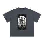 Mystery Skeleton Tarot Card Graphic Tee-INNBLAC Fashion Apparel