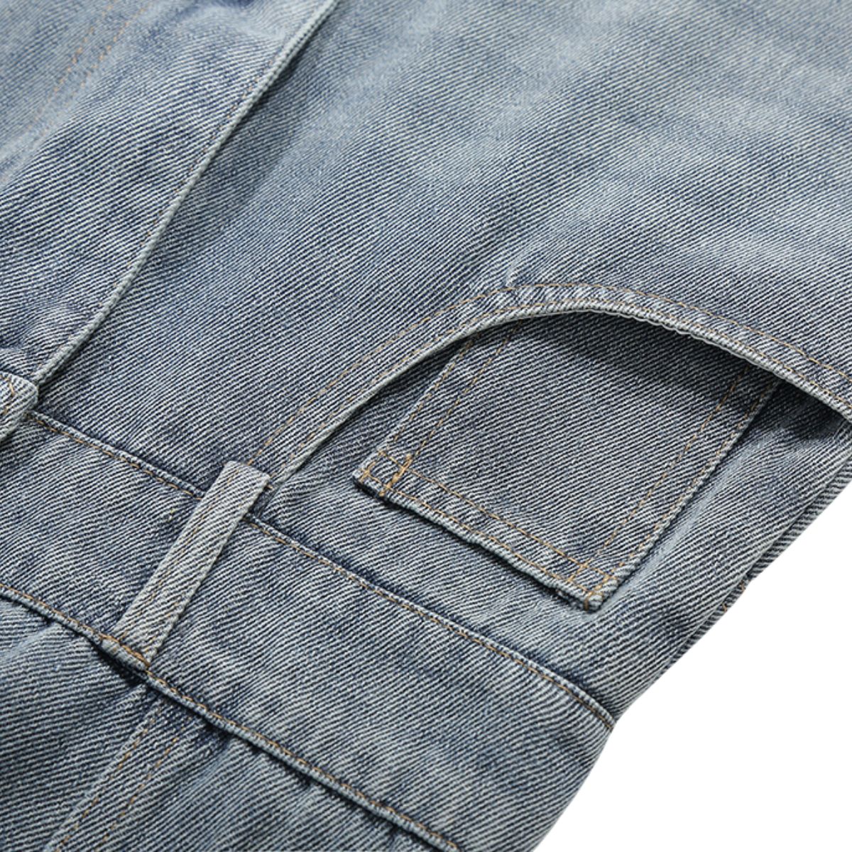 Women's Fitted Faded Strappy Denim Dress