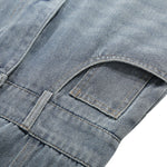 Women's Fitted Faded Strappy Denim Dress