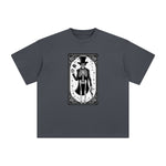 Mystery Skeleton Tarot Card Graphic Tee-INNBLAC Fashion Apparel