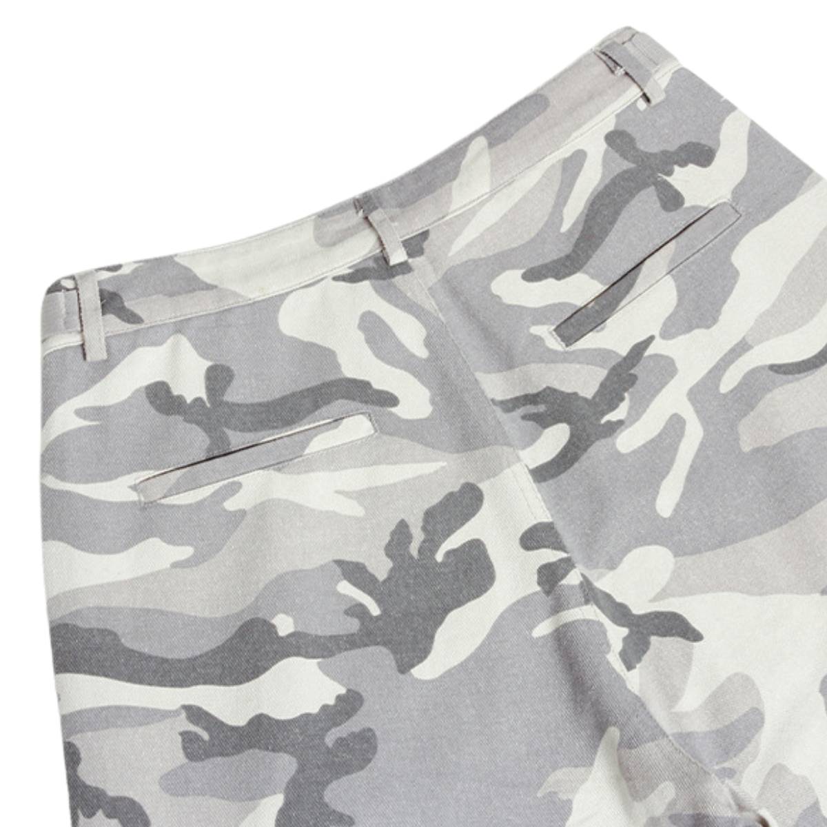 Camouflage Patchwork Multi Pocket Relaxed Cargo Pants