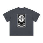 Mystery Skeleton Tarot Card Graphic Tee-INNBLAC Fashion Apparel