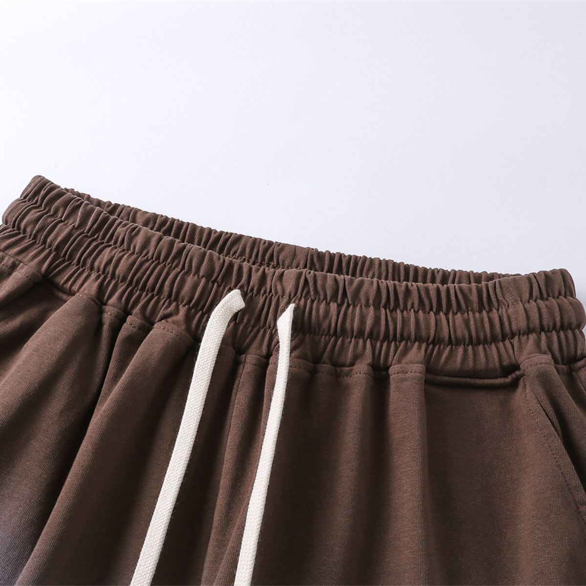 Pantalones cortos deportivos de algodón con salpicaduras de pintura