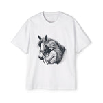 Girl With Horse Graphic Tee-INNBLAC Fashion Apparel
