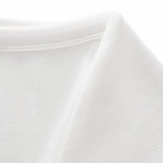 Solid Slim Fit Cropped Hot Girl Tee