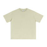 Crew Neck Solid Color T shirt 7oz-INNBLAC Fashion Apparel