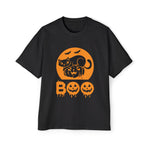 Halloween Cat Graphic Tee-INNBLAC Fashion Apparel