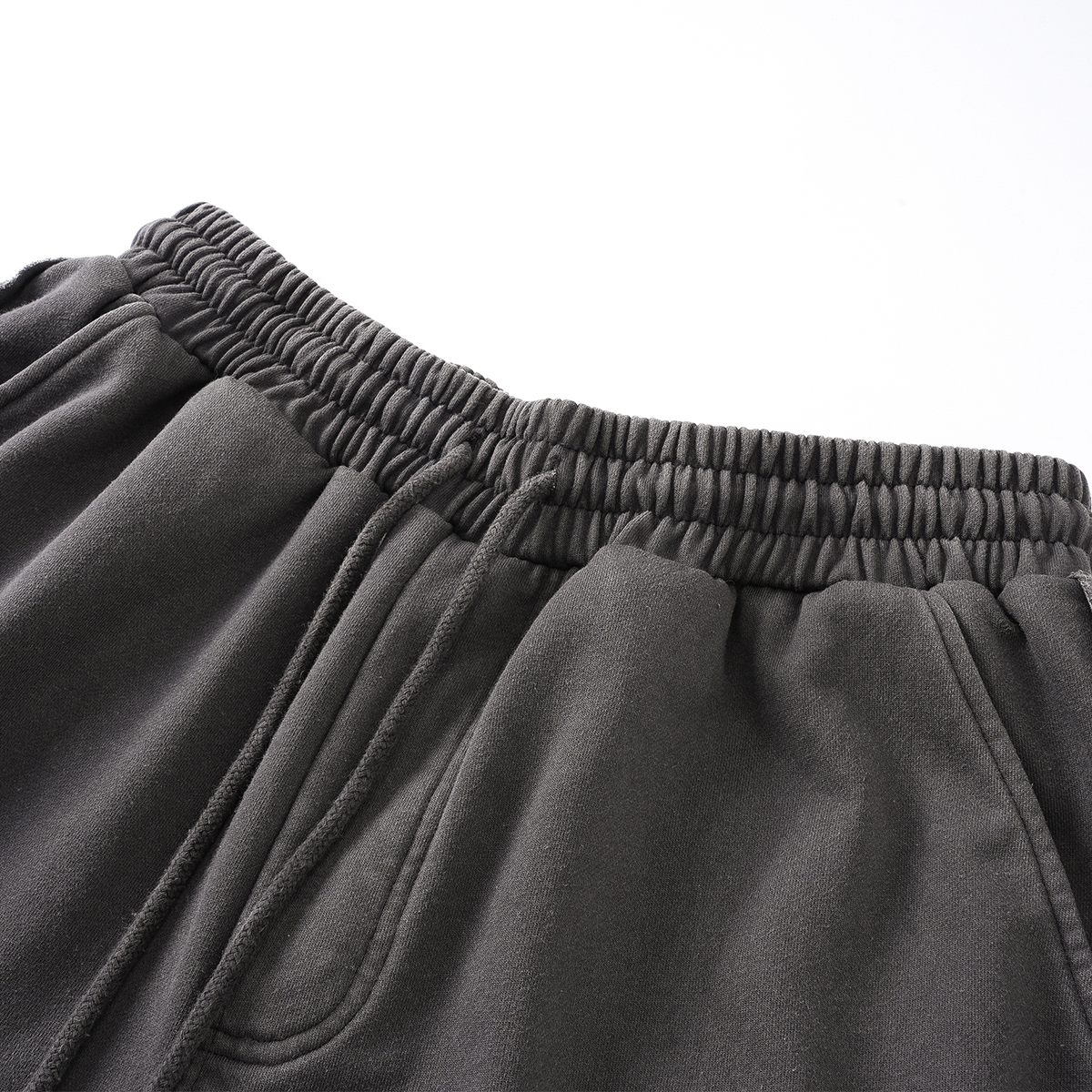 Vintage Washed Patchwork Sweat Shorts