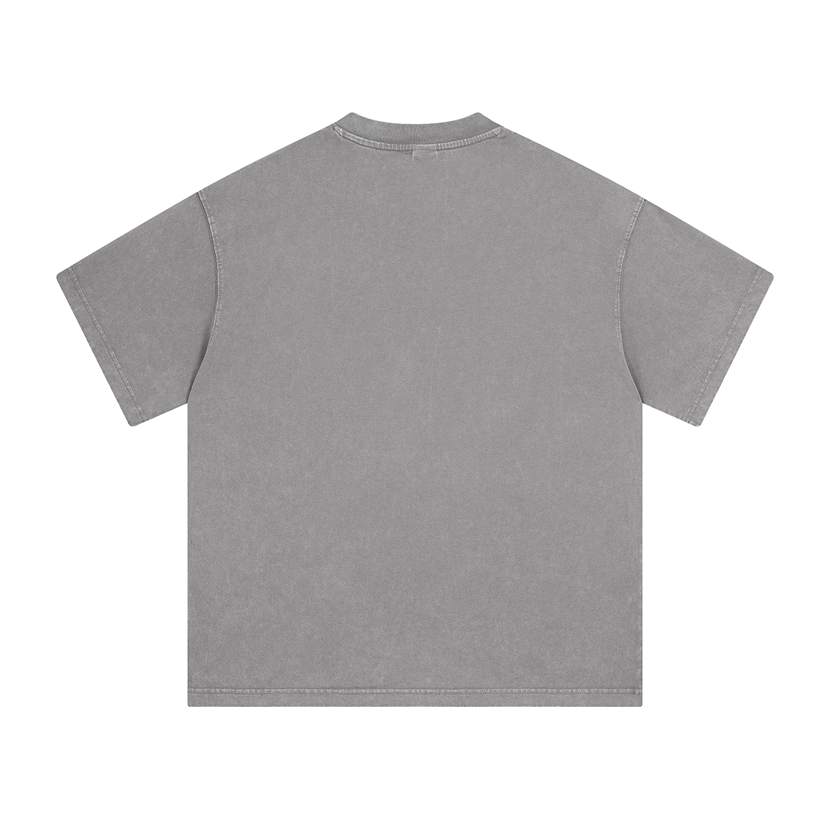 Camiseta Batik Vintage Lavada con Cuello en V de 7.5 oz