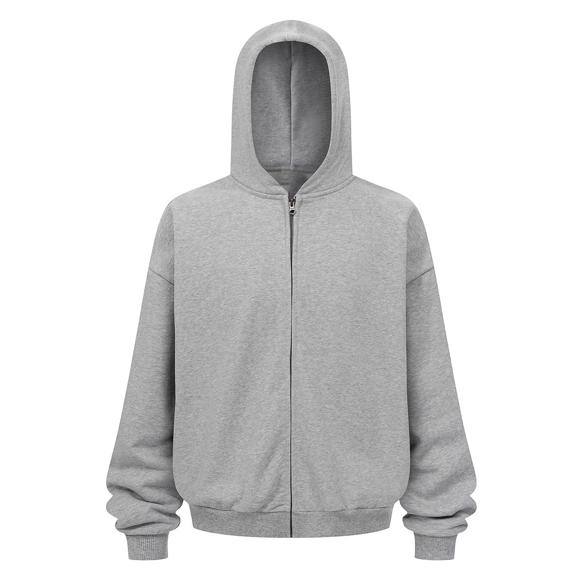 Fleece Lined Full Zip Front Hoodie