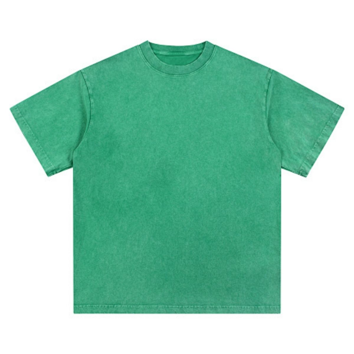 Washed Faded Baggy Cotton Tee 7.5oz