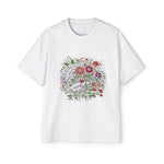 Mental Health Brain Plants Flowers Graphic Tee-INNBLAC Fashion Apparel