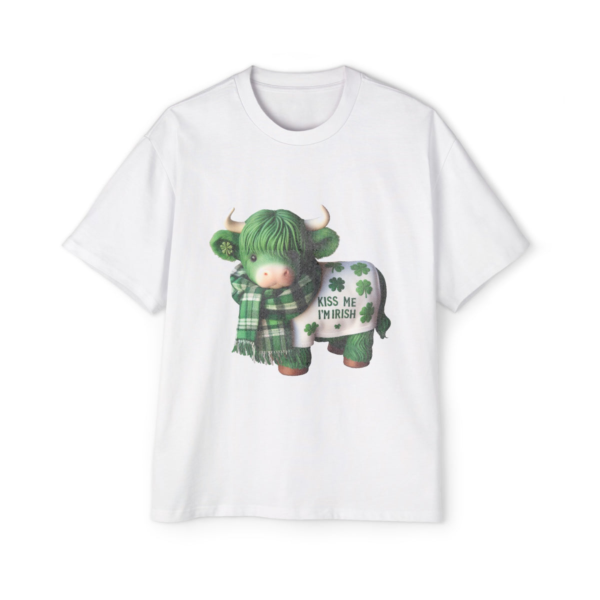 Cute Highland Cow Graphic Tee-INNBLAC Fashion Apparel