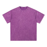 Washed Faded Baggy Cotton Tee 7.5oz