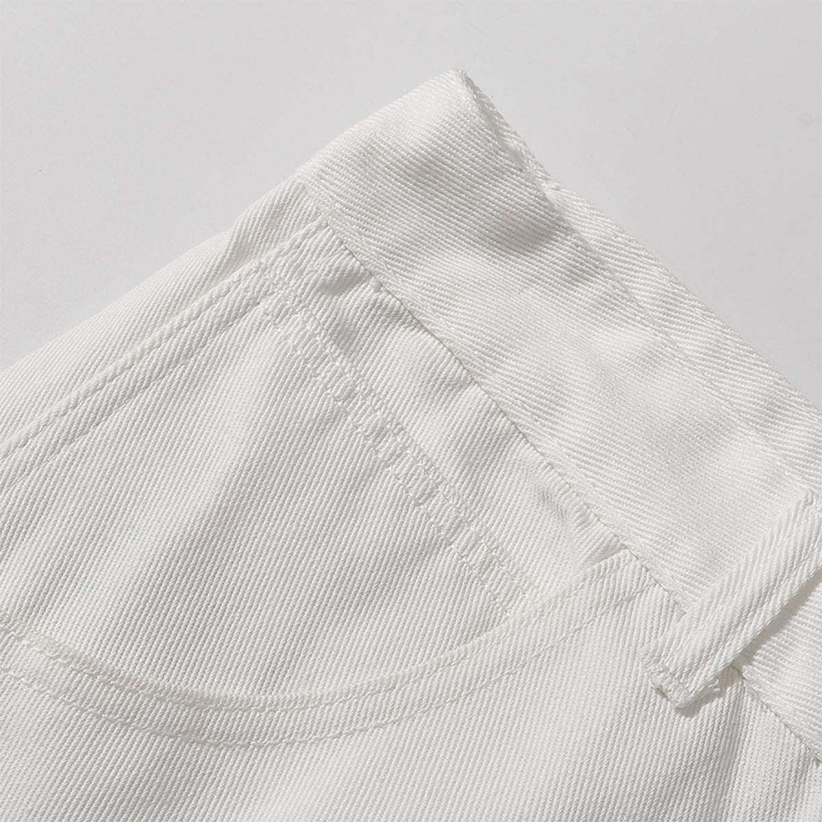 Zipper Hem Slight Flared Leg Cargo Pants