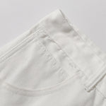 Zipper Hem Slight Flared Leg Cargo Pants