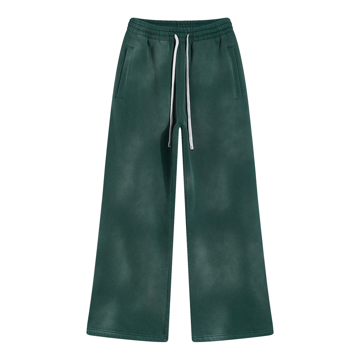 Heavyweight Wide Leg Faded Vintage Sweatpants