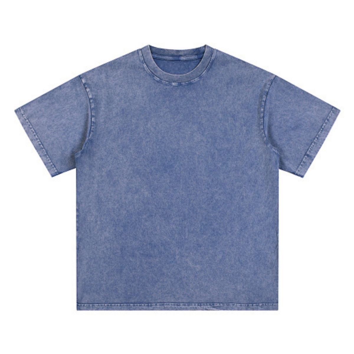 Washed Faded Baggy Cotton Tee 7.5oz