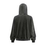 Heavyweight Washed Cotton Boxy Hoodie