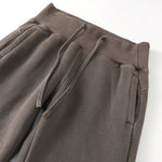 Low-Rise Washed Fleece Flare Sweatpants