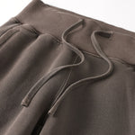 Low-Rise Washed Fleece Flare Sweatpants