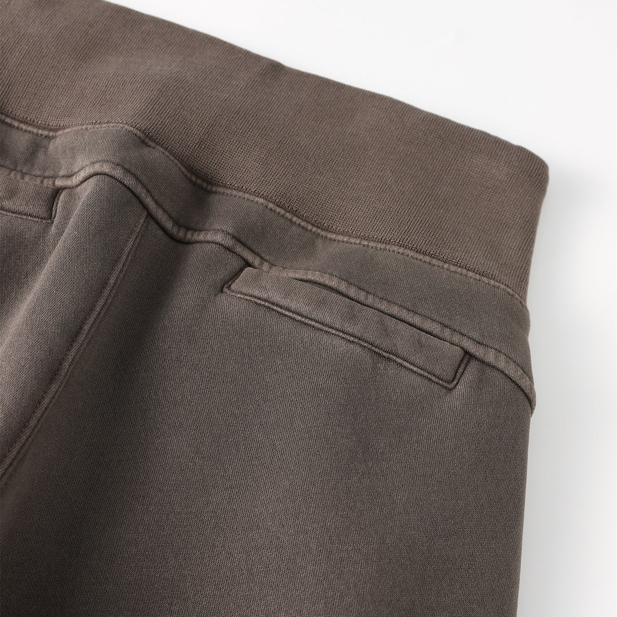 Low-Rise Washed Fleece Flare Sweatpants