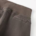 Low-Rise Washed Fleece Flare Sweatpants