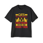 Cats Quote Graphic Tee-INNBLAC Fashion Apparel