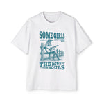 Cowgirl Playing Guitar Graphic Tee-INNBLAC Fashion Apparel