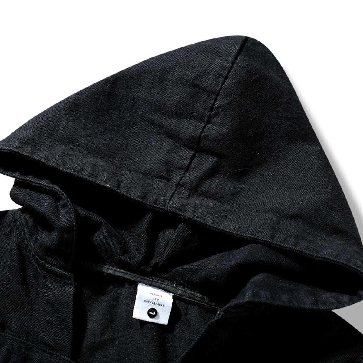 Distressed Cut-Out Denim Hooded Vest