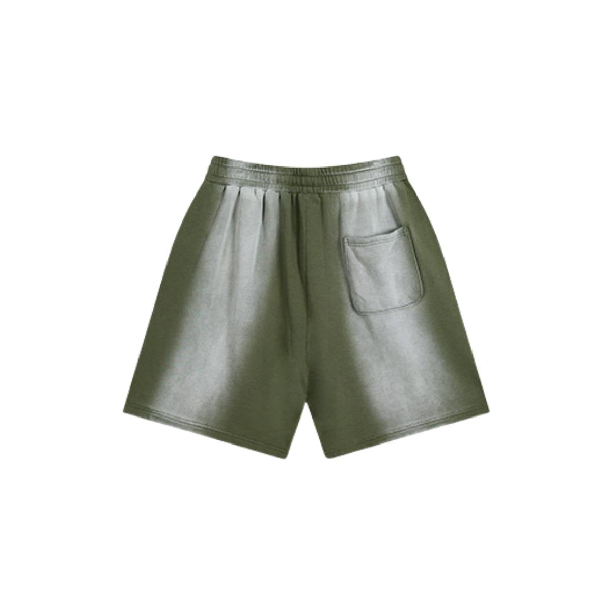 Shorts holgados vintage con lavado intenso