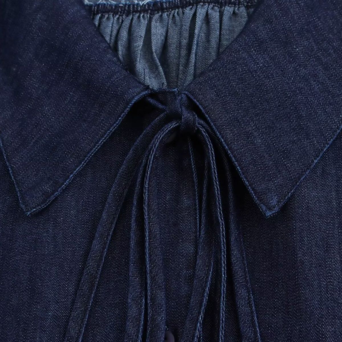 Fashionable Loose Casual Denim Lapel Shirt