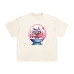 Valentine Snow Globe Graphic Tee-INNBLAC Fashion Apparel