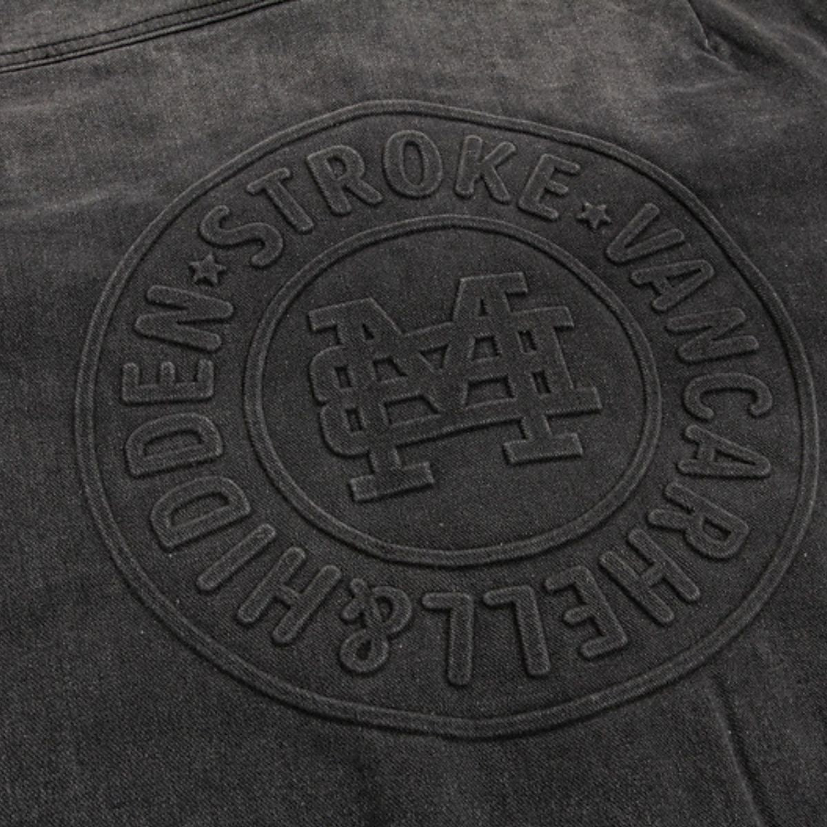 Street Distressed Patchwork Vintage Denim Jacket