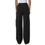 Mid Rise Pockets Straight Leg Casual Cargo Jeans