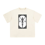 Mystery Skeleton Tarot Card Graphic Tee-INNBLAC Fashion Apparel