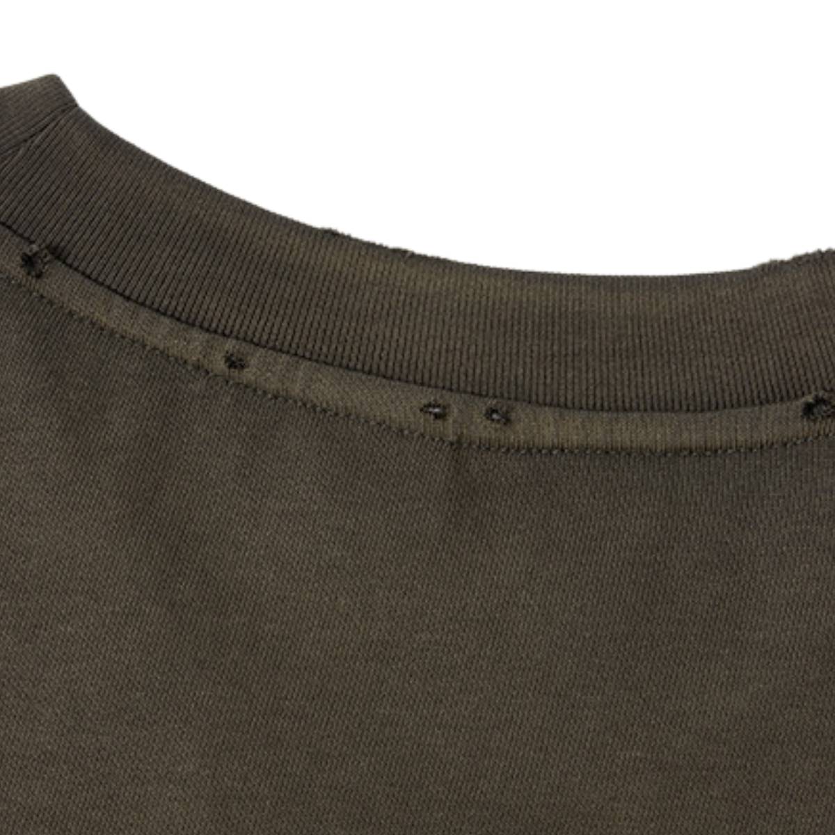 Camiseta desteñida con lavado a la piedra de 7.5 oz