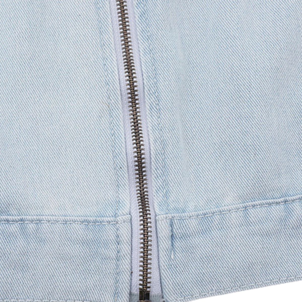 Unisex Retro Loose Trendy Patchwork Washed Denim Jacket