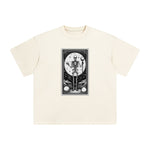 Mystery Skeleton Tarot Card Graphic Tee-INNBLAC Fashion Apparel