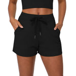 Women's Relaxed-Fit Ribbed Shorts