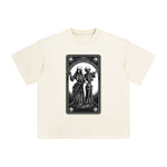 Mystery Skeleton Tarot Card Graphic Tee-INNBLAC Fashion Apparel