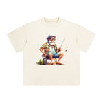 Grandpa Fishing Graphic Tee-INNBLAC Fashion Apparel
