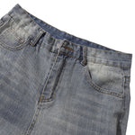 Vintage Slub Denim Barrel Leg Jeans