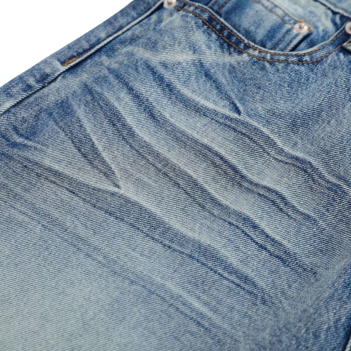 Vintage Washed Wide Leg Denim Shorts