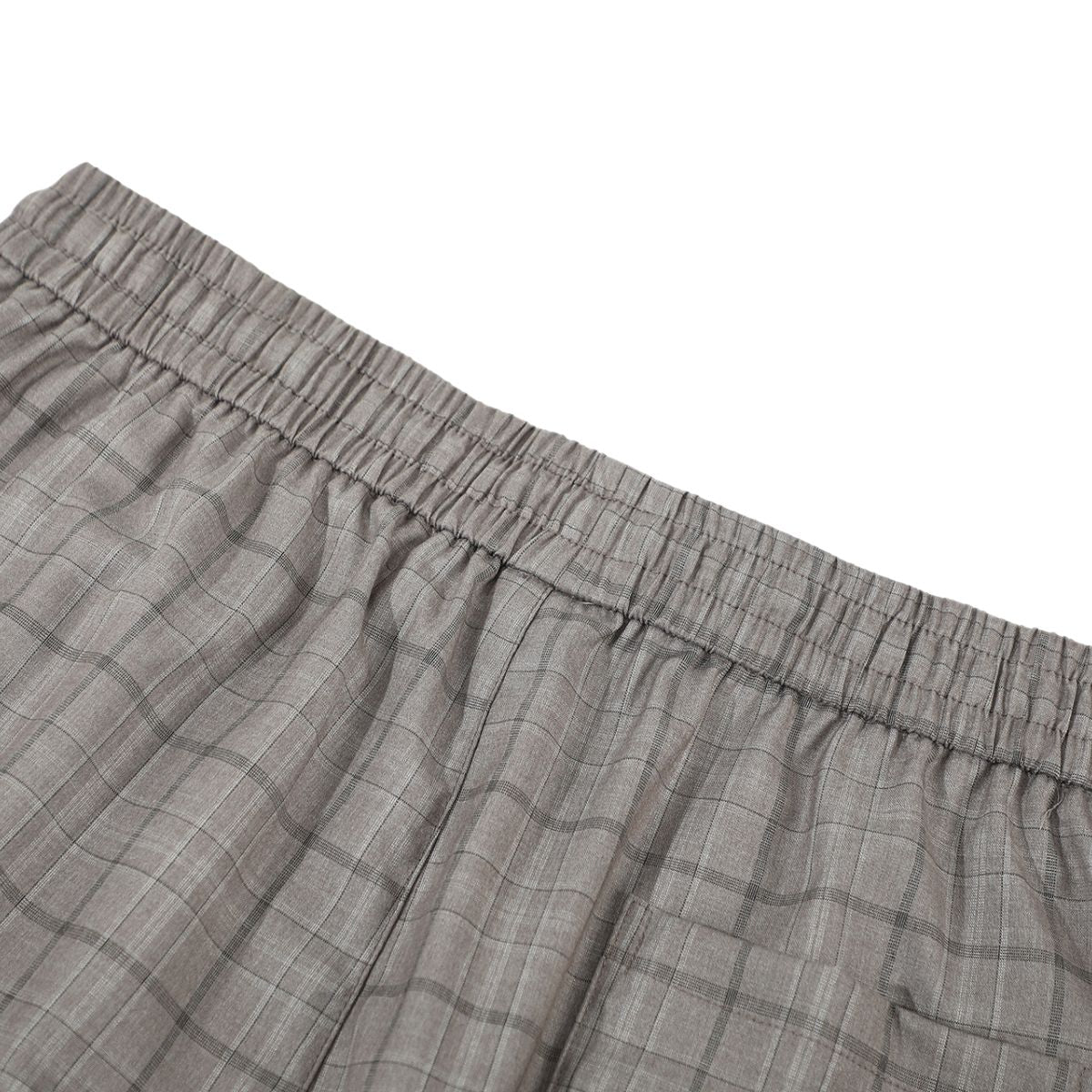 Vintage Plaid Wide Leg Drape Trousers