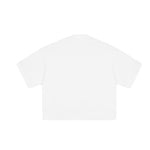 Relaxed Drop Shoulder Rib Hem BF Fit Casual Tee
