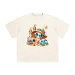 Beach Vacation Comic Graphic Tee-INNBLAC Fashion Apparel