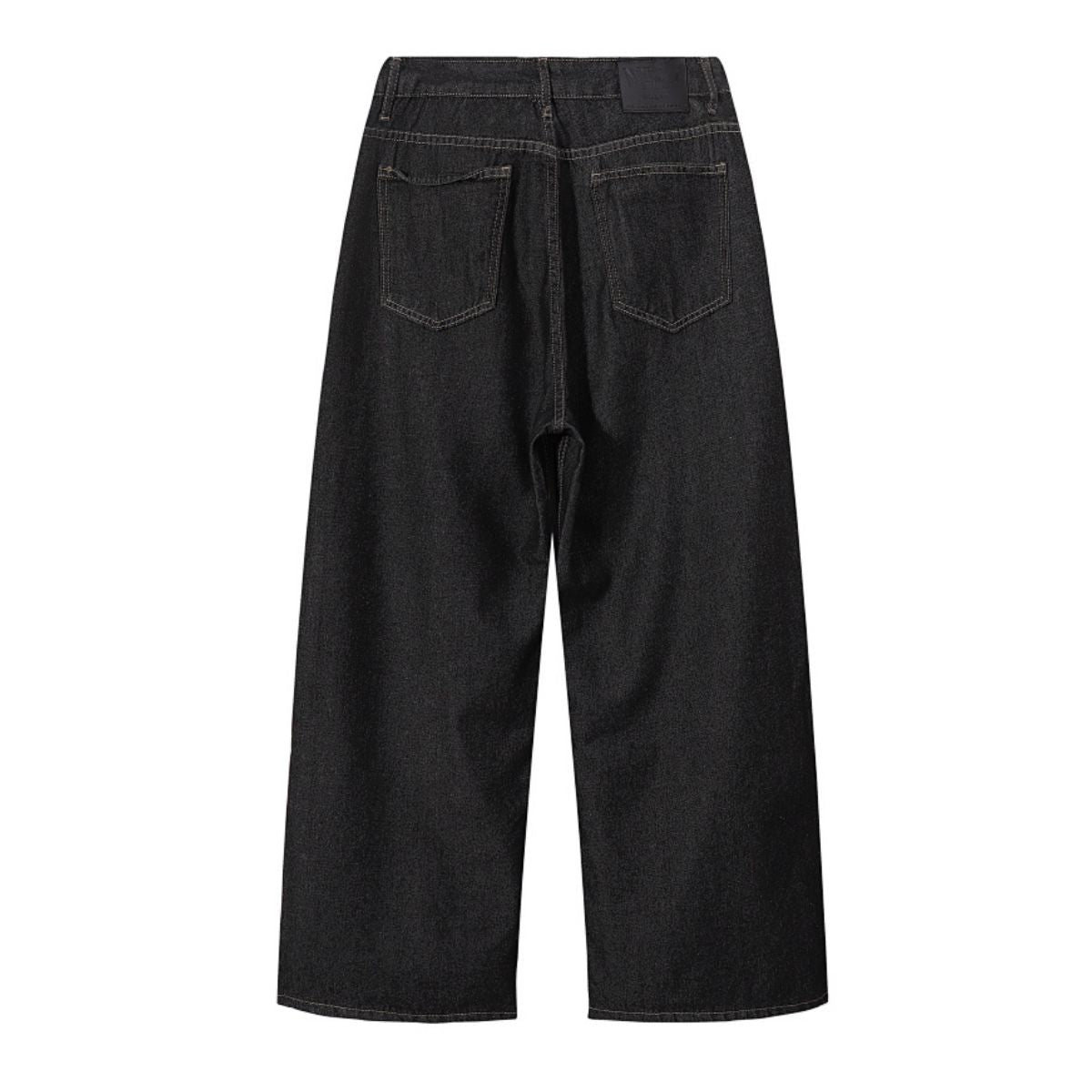 Vintage Black Straight Leg Jeans