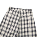 American Vintage Checkered Wide Leg Relaxed Pants