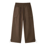 Multi-Pocket Utility Relaxed Workwear Pants